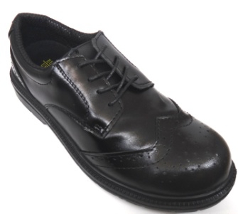 RABEN Leather Work Shoe KNS Brogue - Raben Footwear