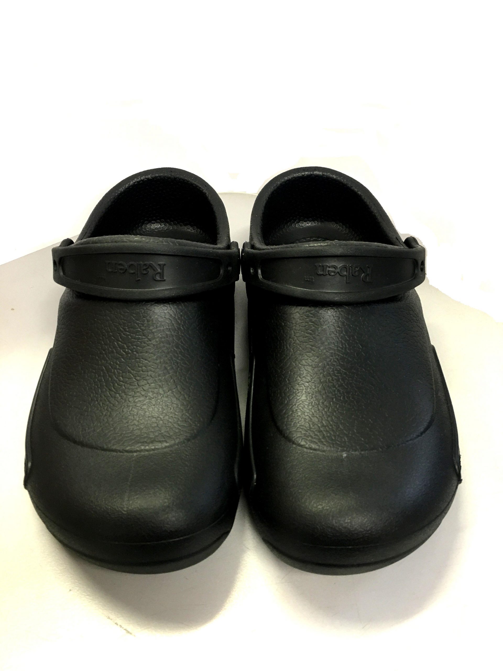 KNS-194 Kitchen Clogs in Black - Raben Footwear
